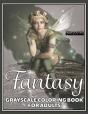 Fantasy Grayscale Coloring Book For Adults - Preview