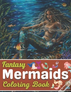Capa do artigo Fantasy Mermaids Coloring Book
