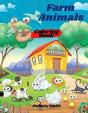 Farm Animals Coloring Book For Kids - Preview