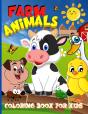 Farm Animals Coloring Book For Kids - Preview
