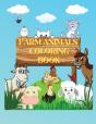 Farm Animals Coloring Book For Kids: Sup - Preview