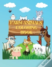 Farm Animals Coloring Book For Kids: Sup