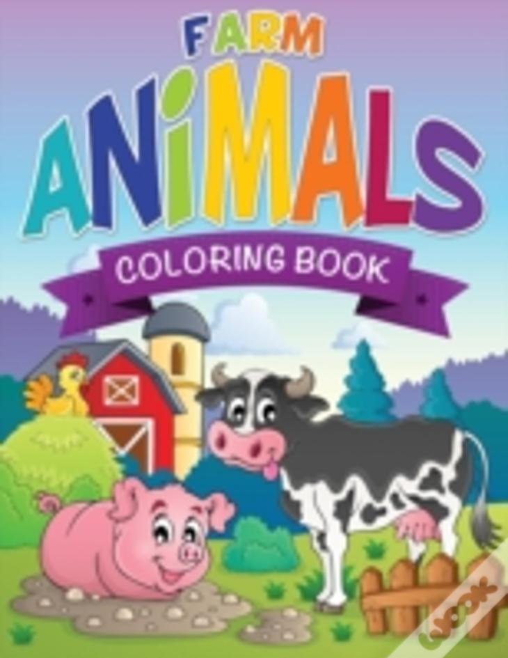Farm Animals Coloring Book