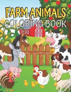 Capa do artigo Farm Animals Coloring Book