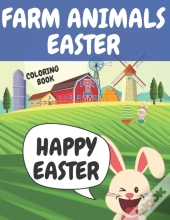 Farm Animals Easter Coloring Book