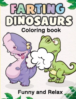 Capa do artigo Farting Dinosaurs Coloring Book Funny And Relax