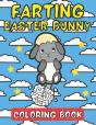 Farting Easter Bunny Coloring Book - Preview