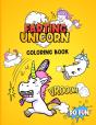Farting Unicorn Coloring Book - Preview