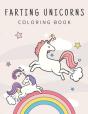 Farting Unicorns Coloring Book - Preview