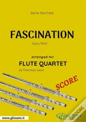 Capa do artigo Fascination - Flute Quartet Score