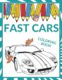 Fast Cars Coloring Book - Preview