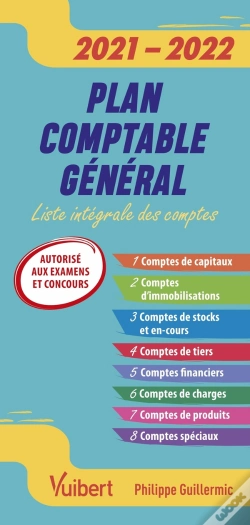 Capa do artigo Fast & Curious ; Plan Comptable Général ; Liste Intégrale Des Comptes (Édition 2021/2022)