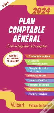 Capa do artigo Fast & Curious : Plan Comptable Général : Liste Intégrale Des Comptes (Édition 2024/2025)
