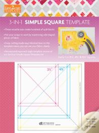 Fast2cut 3-In-1 Simple Square Template
