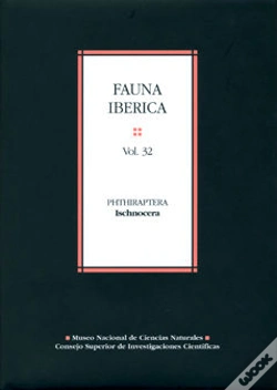 Capa do artigo Fauna Ibérica. Vol. 32. Phthiraptera Ischnocera
