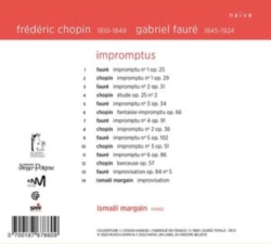 Capa do artigo Fauré/Chopin: Impromptus - CD