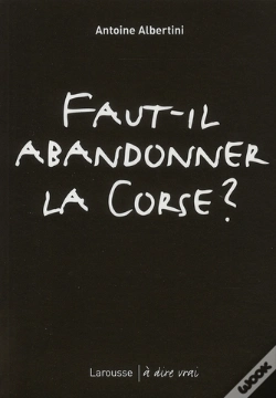 Capa do artigo Faut-Il Abandonner La Corse ?