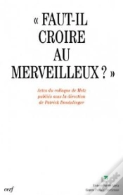 Capa do artigo Faut-Il Croire Au Merveilleux ?