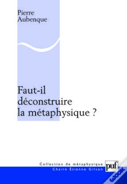 Capa do artigo Faut-Il Déconstruire La Métaphysique ?