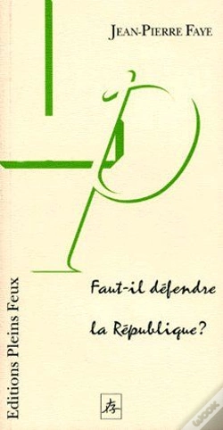 Capa do artigo Faut-Il Défendre La République ?