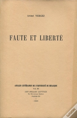 Capa do artigo Faute Et Liberté