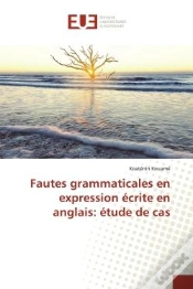 Capa do artigo Fautes Grammaticales En Expression Ecrite En Anglais: Etude De Cas