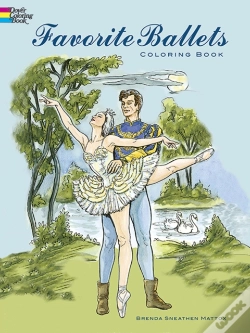Capa do artigo Favorite Ballets Coloring Book