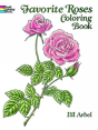 Favorite Roses Coloring Book - Preview