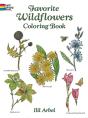 Favourite Wildflowers Colouring Book - Preview