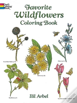Capa do artigo Favourite Wildflowers Colouring Book