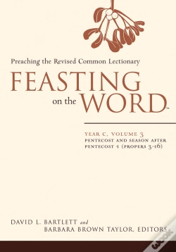 Capa do artigo Feasting On The Word: Year C, Volume 3