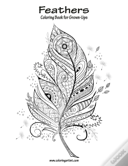 Capa do artigo Feathers Coloring Book For Grown-Ups 1