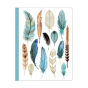 Feathers Deluxe Spiral Notebook - Preview