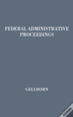 Capa do artigo Federal Administrative Proceedings