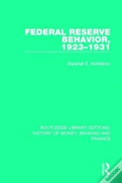Capa do artigo Federal Reserve Behavior, 1923-1931