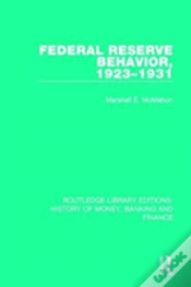 Capa do artigo Federal Reserve Behavior, 1923-1931
