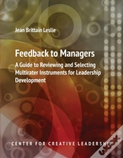 Capa do artigo Feedback To Managers: A Guide To Reviewing And Selecting Multirater Instruments For Leadership Development 4th Edition