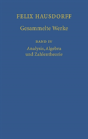 Felix Hausdorff - Gesammelte Werke - Preview