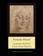Female Head: Leonardo Davinci Cross Stit - Preview
