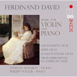 Capa do artigo Ferdinand David: Music for Violin and Piano - CD