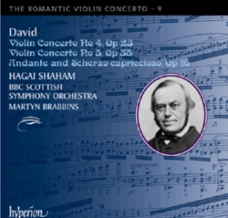 Capa do artigo Ferdinand David: Violin Concerto No. 4, Op. 23/... - CD