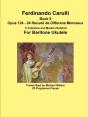 Ferdinando Carulli Book 5 Opus 124 - 24 Recueil De Differens Morceaux In Tablature And Modern Notation For Baritone Ukulele - Preview