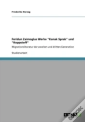Capa do artigo Feridun Zaimoglus Werke "Kanak Sprak" Und "Koppstoff"
