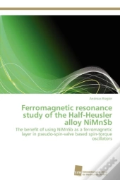 Ferromagnetic Resonance Study Of The Half-Heusler Alloy Nimnsb