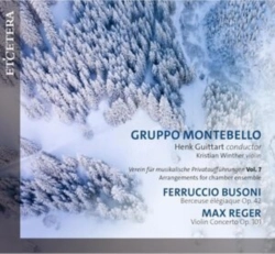 Capa do artigo Ferruccio Busoni: Berceuse Élégiaque, Op. 42/Max Reger: Violin... - CD