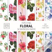 Fetching Floral Scrapbook Paper