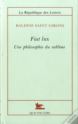 Capa do artigo Fiat Lux ; Une Philosophie Du Sublime