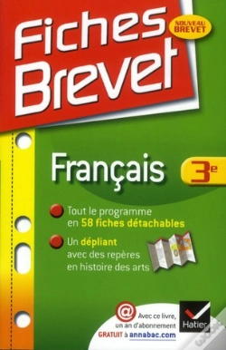 Capa do artigo Fiches Brevet Francais 3e