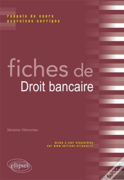 Capa do artigo Fiches De Droit Bancaire Rappels De Cours & Exercices Corriges