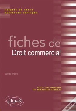 Capa do artigo Fiches De Droit Commercial